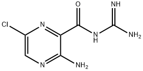 5H-amiloride Struktur