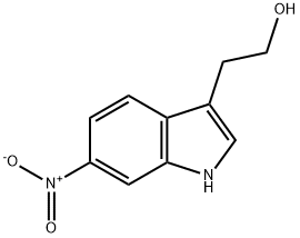 6-nitrotryptophol Struktur