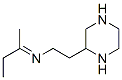 1-Piperazineethanamine,N-(1-methylpropylidene)-(9CI) Struktur