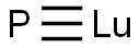 lutetium phosphide Struktur