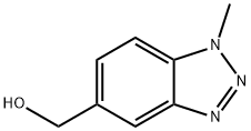 1-Methyl-1H-benzotriazole-5-methanol Struktur