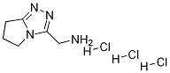 6,7-Dihydro-5H-pyrrolo[2,1-c][1,2,4]triazol-3-methylamine. 3HCl Struktur