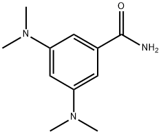 3,5-BIS(DIMETHYLAMINO)BENZAMIDE Struktur