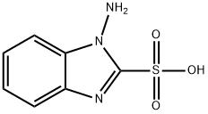 1-AMINOBENZIMIDAZOLE-2-SULFONIC ACID Struktur