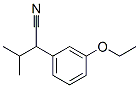 Benzeneacetonitrile, 3-ethoxy-alpha-(1-methylethyl)- (9CI) Struktur