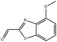 4-Methoxybenzothiazole-2-carboxaldehyde Struktur