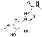 methyl 1-ribofuranosyl-1,2,4-triazole-3-carboxamidate Struktur