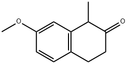 7-METHOXY-1-METHYL-2-TETRALONE Structure