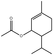 6-(isopropyl)-3-methylcyclohex-2-en-1-yl acetate  Struktur