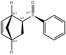 (1R,4R,6R)-6-(benzenesulfinyl)bicyclo[2.2.1]hept-2-ene Struktur