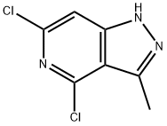 4,6-dichloro-3-Methyl-1H-pyrazolo[4,3-c]pyridine Struktur