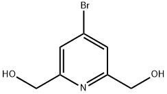 4-Bromopyridine-2,6-dimethanol Struktur