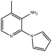 4-Methyl-2-(1H-pyrrol-1-yl)pyridin-3-amine Struktur