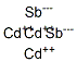 CADMIUM ANTIMONIDE Struktur