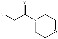 Morpholine,  4-(2-chloro-1-thioxoethyl)-  (9CI) Struktur