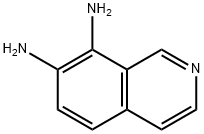 7,8-Isoquinolinediamine Struktur