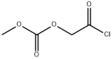 CARBONIC ACID CHLOROCARBONYLMETHYL ESTER METHYL ESTER Struktur