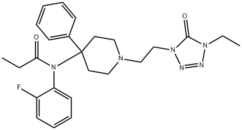 Trefentanil Struktur