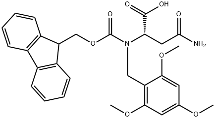 FMOC-ASN(TMOB)-OH, 120658-63-1, 結(jié)構(gòu)式