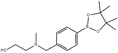 4-[2-Hydroxyethyl(Methyl)aMino]benzeneboronic acid pinacol ester, 95% Struktur