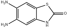 5,6-Diaminobenzothiazolinone Struktur