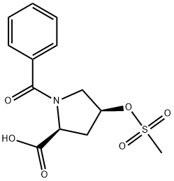 (4S)-N-BENZOYL-4-(MESYLOXY)-L-PROLINE