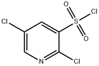 2,5-Dichloro-pyridine-3-sulfonyl chloride Struktur