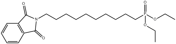 Diethyl(10-phthalimidodecyl)phosphonate, tech. 90 % Struktur