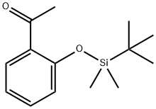 2-ACETYL-T-BUTYL-DIMETHYLSILYL-PHENOL Struktur