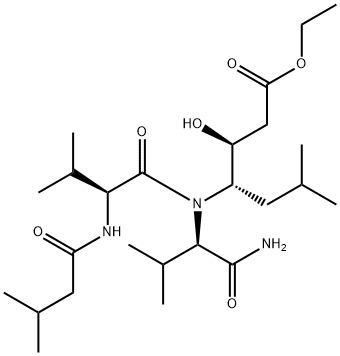 ISOVALERYL-VAL-VAL-STA-OET Struktur