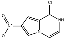 1-Chloro-7-nitro-1H-pyrrolo[1,2-a]pyrazine Struktur