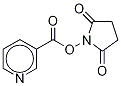 Nicotinic Acid-13C6, d4 N-Hydroxysuccinimide Ester Struktur