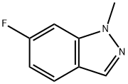 6-Fluoro-1-methyl-1H-indazole Struktur