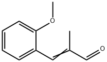 2-Propenal, 3-(2-Methoxyphenyl)-2-Methyl- Struktur