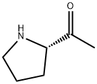 Ethanone, 1-(2-pyrrolidinyl)-, (S)- (9CI) Struktur