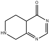 Pyrido[3,4-d]pyriMidin-4(4aH)-one, 5,6,7,8-tetrahydro- Struktur