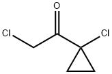 Ethanone, 2-chloro-1-(1-chlorocyclopropyl)- (9CI) Structure