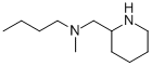 N-butyl-N-methyl-N-(piperidin-2-ylmethyl)amine Struktur