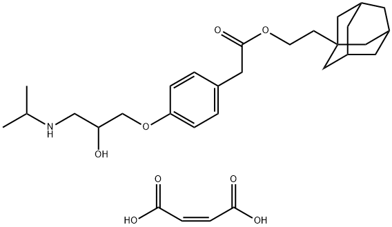 adaprolol Struktur