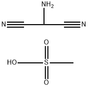 AMinoMalononitrile Methanesulfonate Struktur