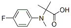 Alanine, N-(4-fluorophenyl)-N,2-dimethyl- Struktur