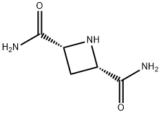 2,4-Azetidinedicarboxamide,cis-(9CI) Struktur