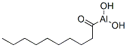 Aluminum, dihydroxy(1-oxodecyl)- Struktur