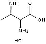 (3S,2S)-2,3-Diaminobutyric acid 2HCl Struktur