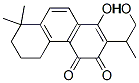 1-Hydroxy-2-(2-hydroxy-1-methylethyl)-8,8-dimethyl-5,6,7,8-tetrahydrophenanthrene-3,4-dione Struktur