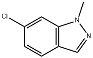 6-Chloro-1-methyl-1H-indazole Struktur