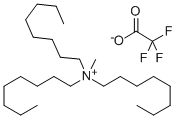 METHYLTRIOCTYLAMMONIUM TRIFLUOROACETATE Struktur