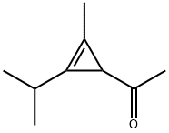 Ethanone, 1-[2-methyl-3-(1-methylethyl)-2-cyclopropen-1-yl]- (9CI) Struktur