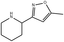 2-(5-methyl-3-isoxazolyl)piperidine(SALTDATA: FREE) Struktur