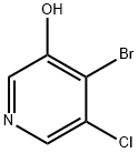 4-BroMo-5-chloro-3-hydroxypyridine Struktur